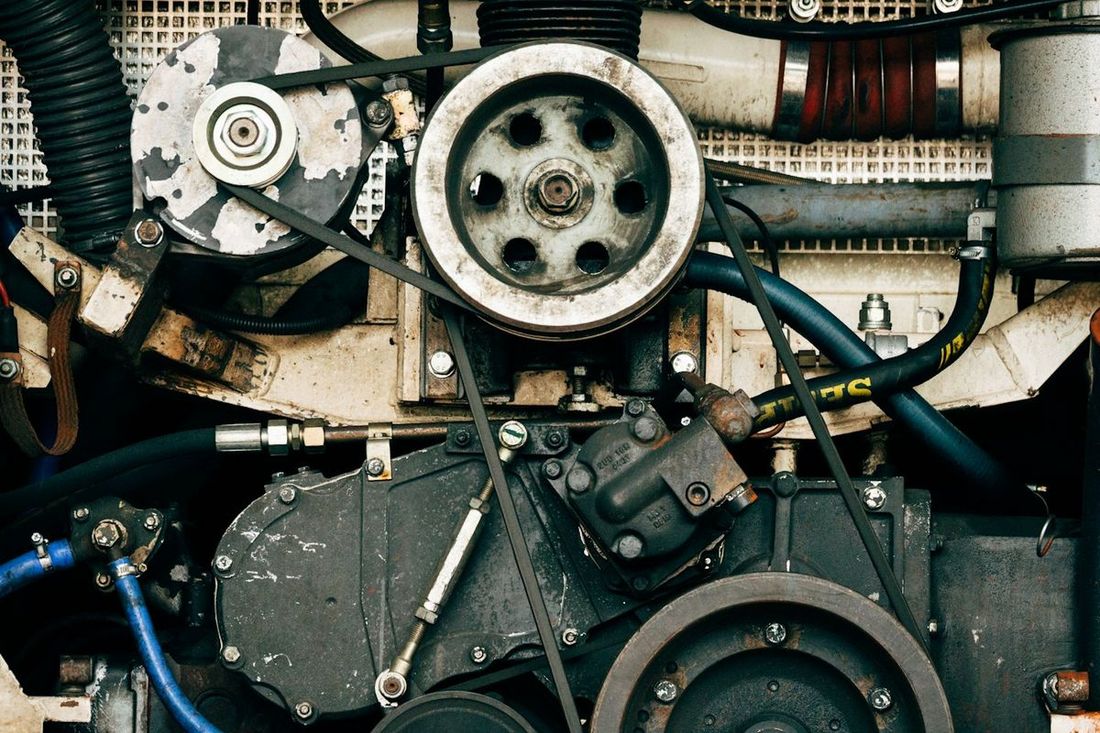 Motor de equipo de bombeo industrial